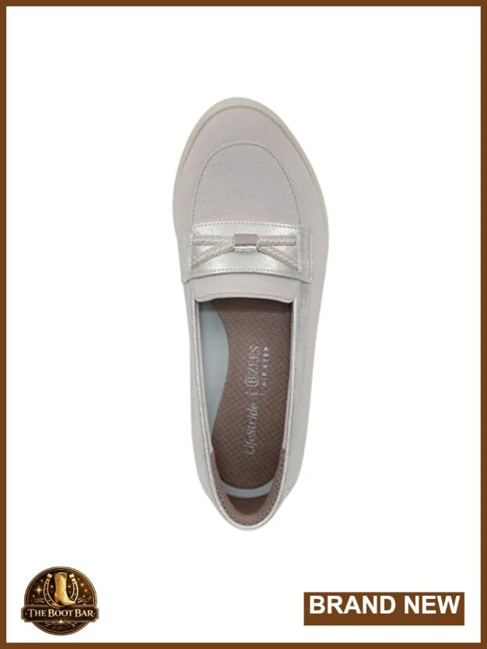 Slip-On Boat Shoes with Stretch Fabric, Gel Cushioning, Arch Support